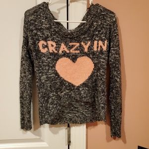 Charlotte Russe XS crop sweater